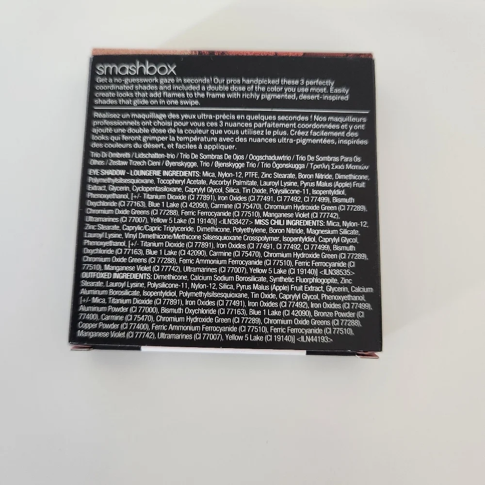 Smashbox Photo Edit Eyeshadow Trio Holy Crop Brand New